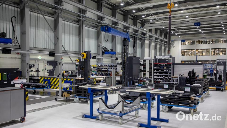 Werksführung bei der BHS Corrugated in Weiherhammer Bild: tow