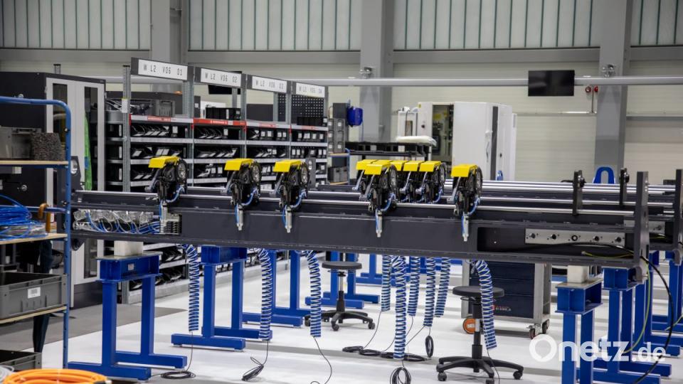 Werksführung bei der BHS Corrugated in Weiherhammer Bild: tow