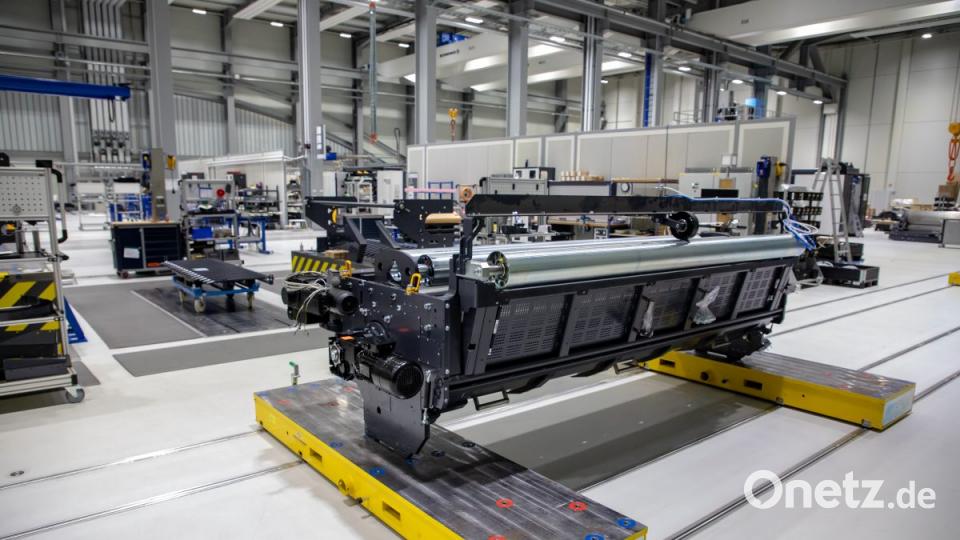 Werksführung bei der BHS Corrugated in Weiherhammer Bild: tow