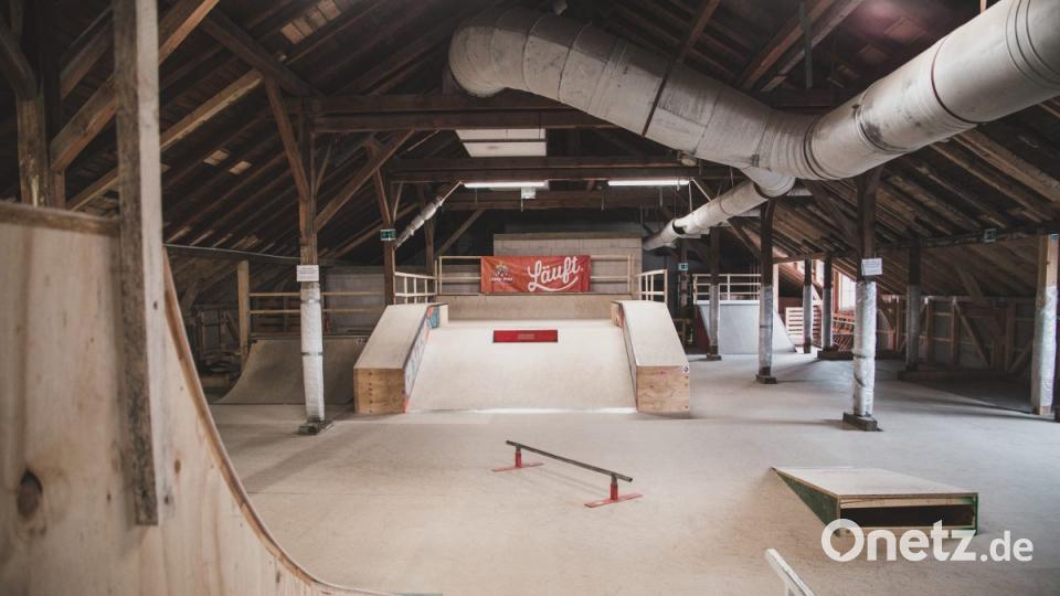 Skate-Halle des Rollschuppen e.V. in Arzberg Bild: Lukas Meister