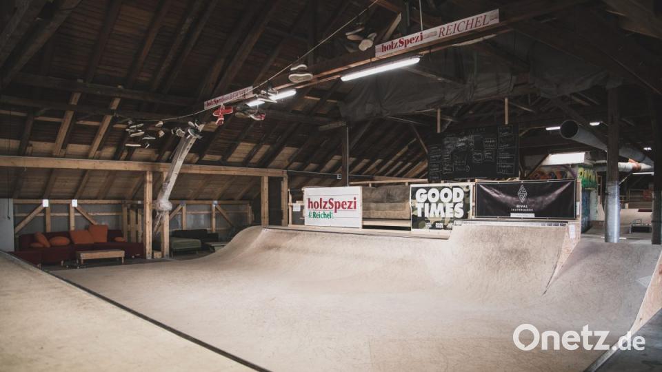 Skate-Halle des Rollschuppen e.V. in Arzberg Bild: Lukas Meister