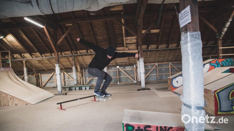 Verschiedene Hindernisse laden zum Skaten ein. Bild: Lukas Meister