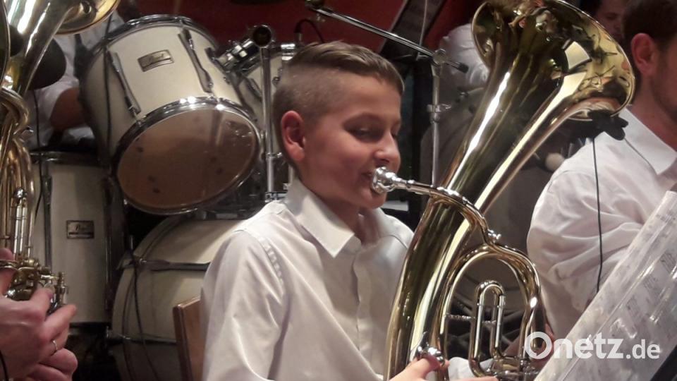 Eindrücke vom 7. Blasmusikabend der Blaskapelle Thanhausen in der Mehrzweckhalle Bild: rdh