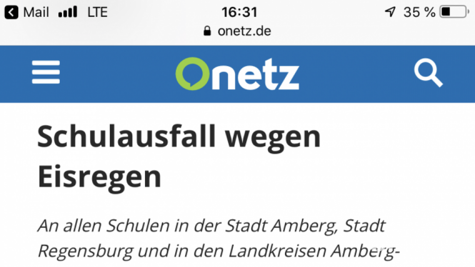 Der Artikel so hingescrollt, dass kein Datum zu sehen ist. Bild: tow