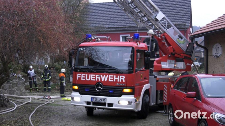 Brand auf einem Bauernhof in Wetzldorf Bild: rw