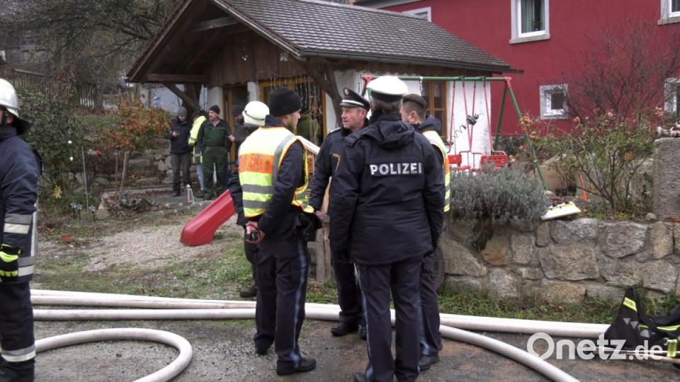 Brand auf einem Bauernhof in Wetzldorf Bild: rw