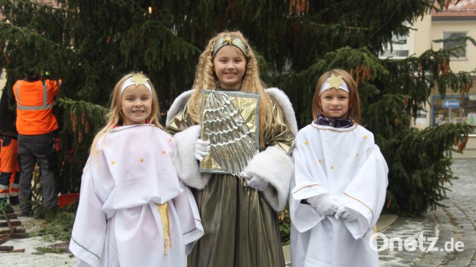 Viel geboten, zu sehen und zu hören, bekamen die Besucher des 40. Oberviechtacher Christkindlmarktes. Bild: frd