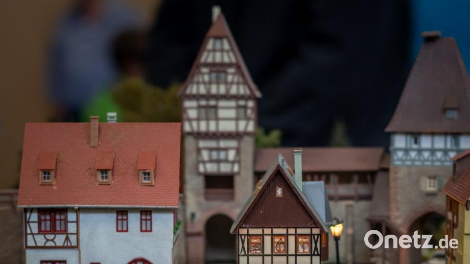 Fachwerkhäuser, wie es sie oft im Fränkischen gibt. Bild: pml