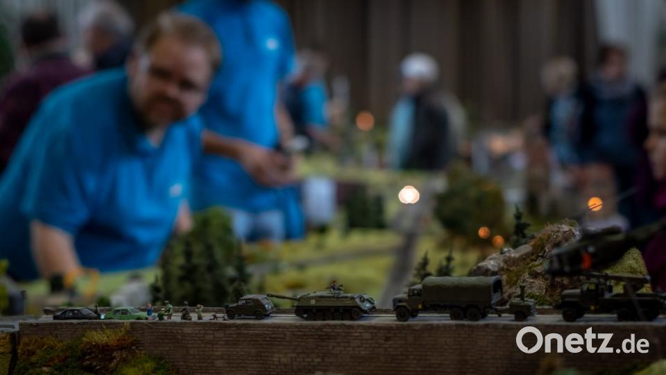 Auch das Militär gehört schon lange zum Alltag in der Oberpfalz. Daher findet es sich auch auf der Anlage wieder. Bild: pml