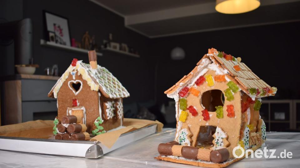 Weniger einfach als gedacht: Lebkuchenhaus backen Bild: gld