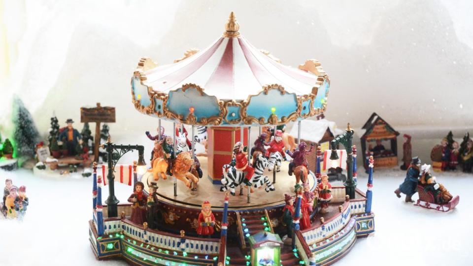 Das Weihnachtskarussell. Bild: Gabi Schönberger