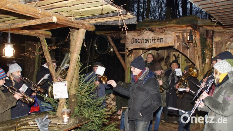 Nach der musikalischen Eröffnung war die Grenzland Blaskapelle im Gelände unterwegs. Bild: mmj