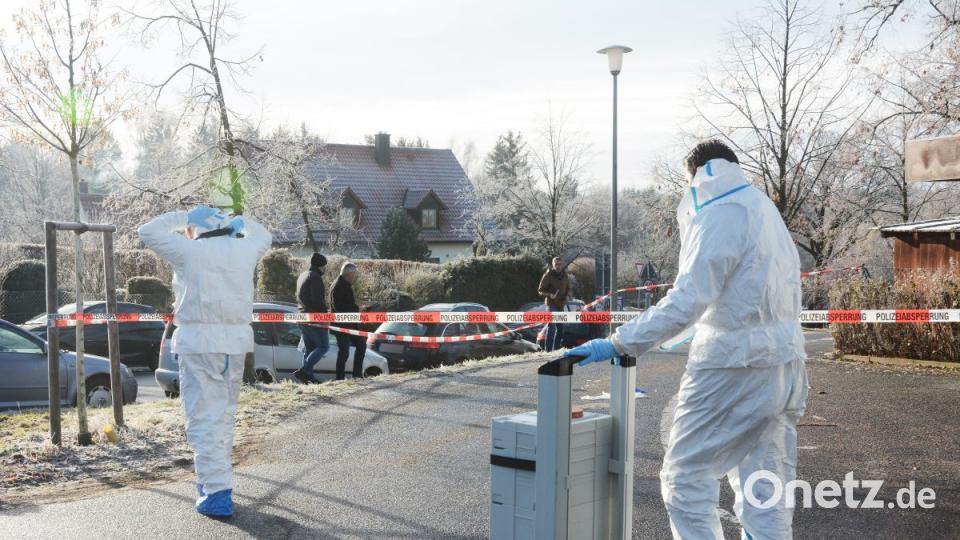 Die Spurensicherung war vor Ort. Bild: Gabi Schönberger