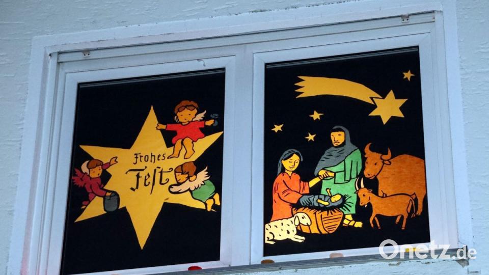 Religiöse wechselten mit naiv-kindlichen Szenen Bild: Götz