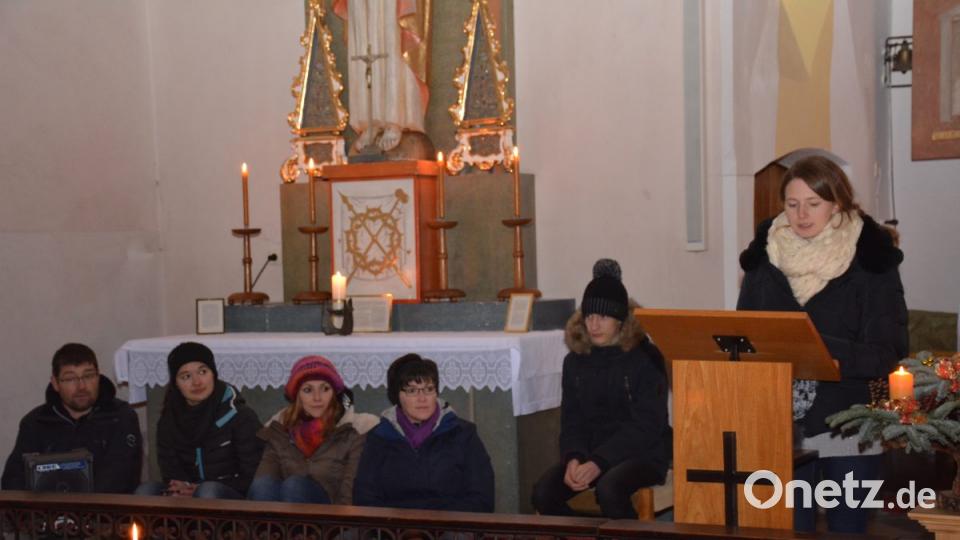 Zu einer Meditation in der Kirche laden die Pfadfinder ein. Bild: ak