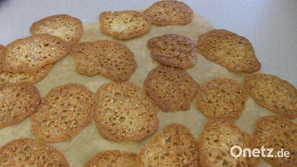 Das fertige Mandelkrokant. Bild: Portner