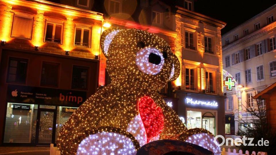 Herz für Kinder: Für kleine Gäste gibt es ein eigenes Weihnachtsdorf mit kreativen Workshops und Eislaufbahn. Bild: PR Burgund-Franche-Comté