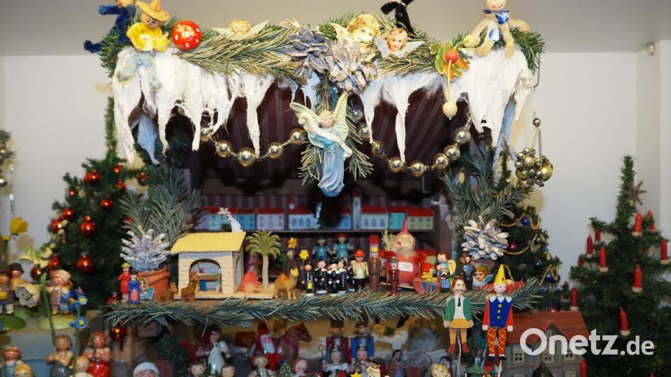 In der Puppenwelt ist oft das ganze Jahr über Weihnachten. Bild: bl