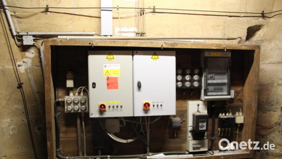 Auch in der mittelalterlichen Basilika läutet nichts mehr ohne Strom. Bild: upl