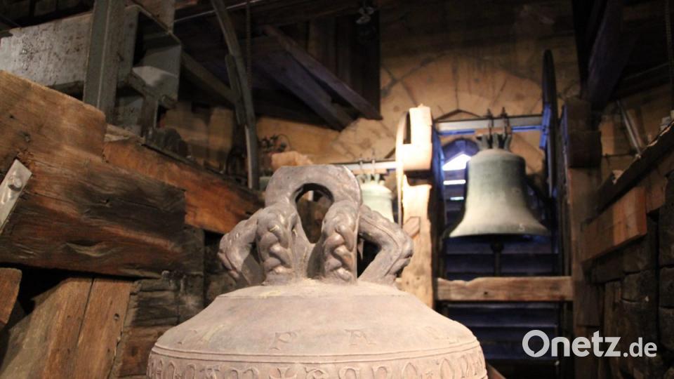 Die Elferin ist seit der Reparatur vor vier Jahren nicht wieder aufgehängt worden. Die Glocke ist 700 Jahre alt. Bild: upl