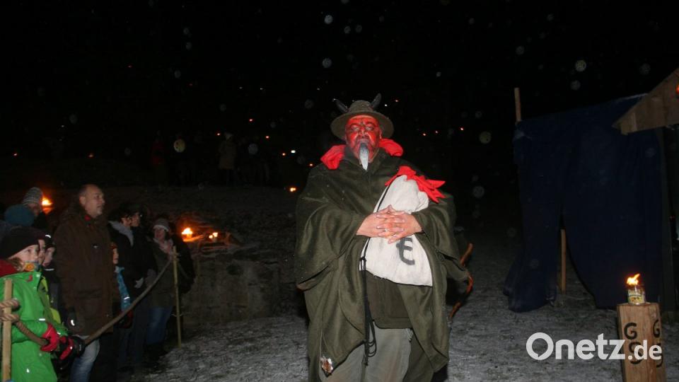Auf der Suche nach armen Seelen war der &quot;Teufel&quot; im Wirtshaus. Bild: wro
