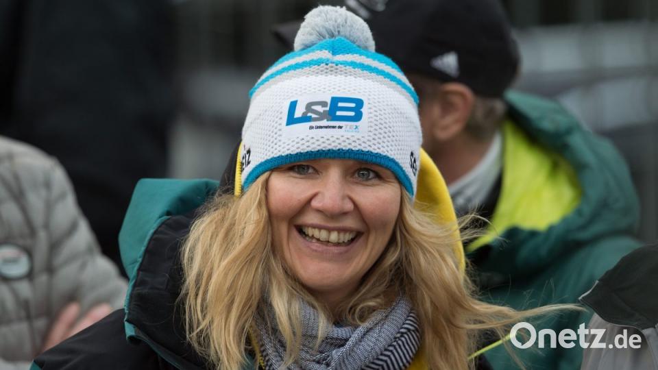 Bob-Olympiasiegerin Sandra Kiriasis. Bild: Sebastian Kahnert/dpa