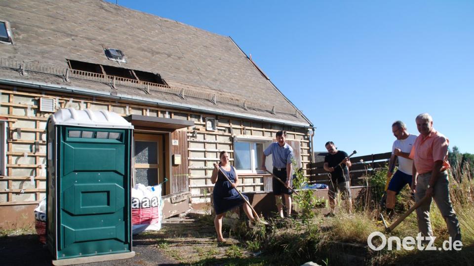 Der Bauausschuss besichtigt 2016 das Daddy-Areal. Bild: ak