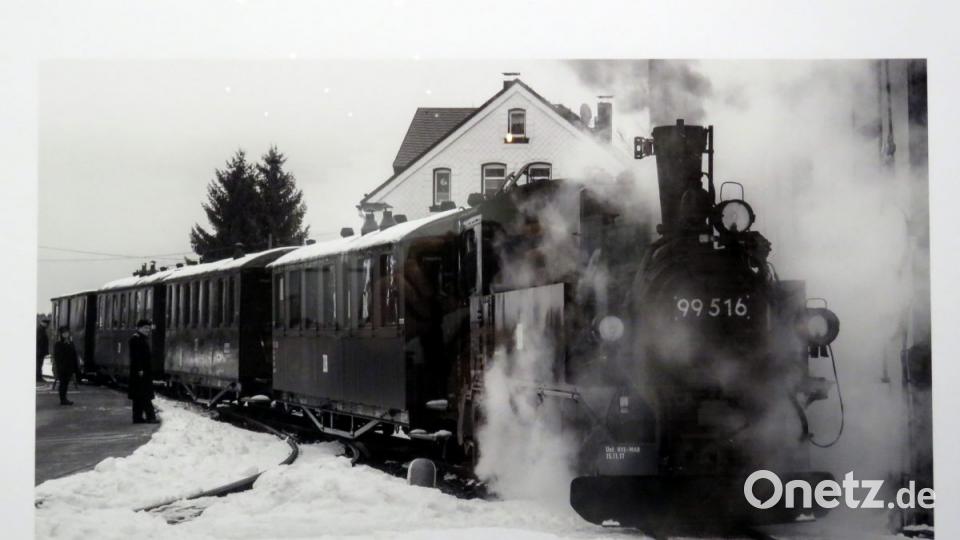 Nostalgische Erinnerungen an die Zeit der Dampfloks. Bild: ubb
