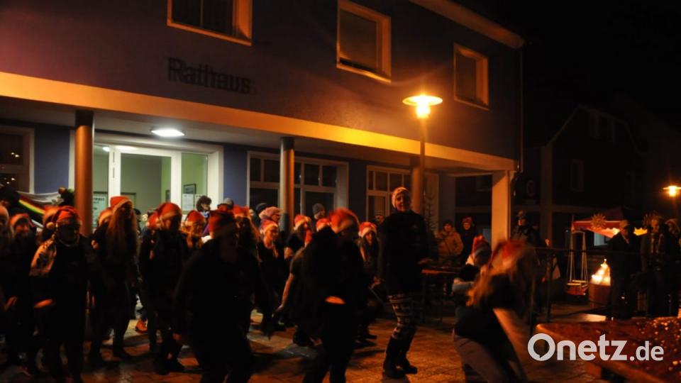 Der Flashmob. Bild: exb