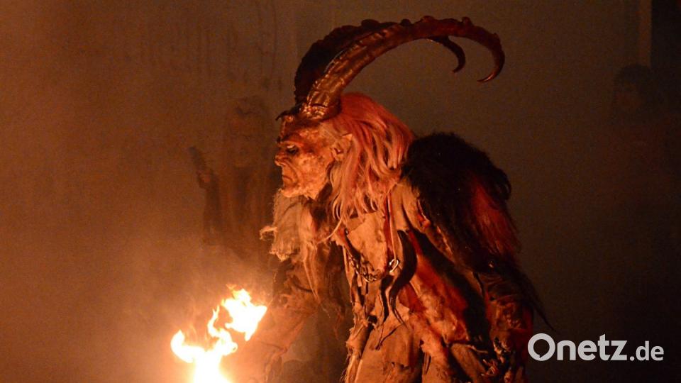 Gespenstische Feuershow. Bild: Kunz