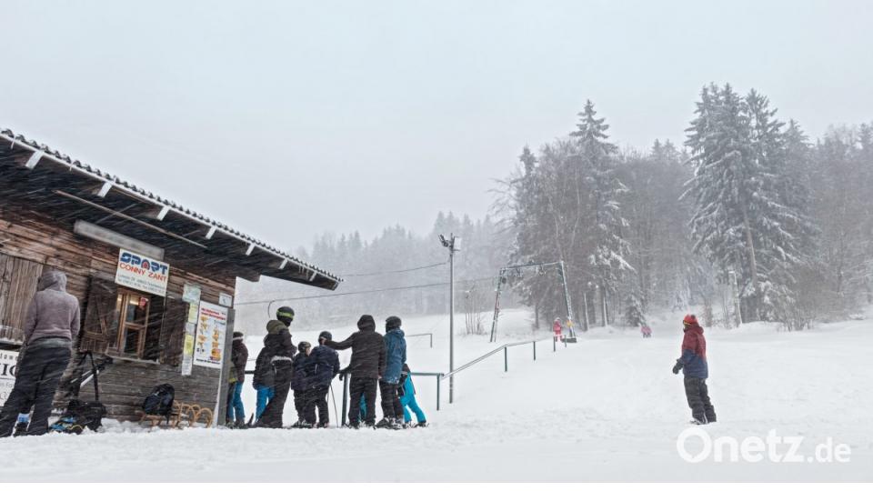 Skispaß am Kutscherberg. Bild: dtr