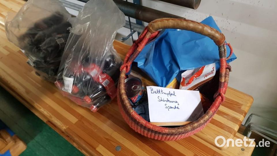 Für die Helfer gab es am Sonntagabend sogar ein Betthupferl. Bild: Armin Daubenmerkl