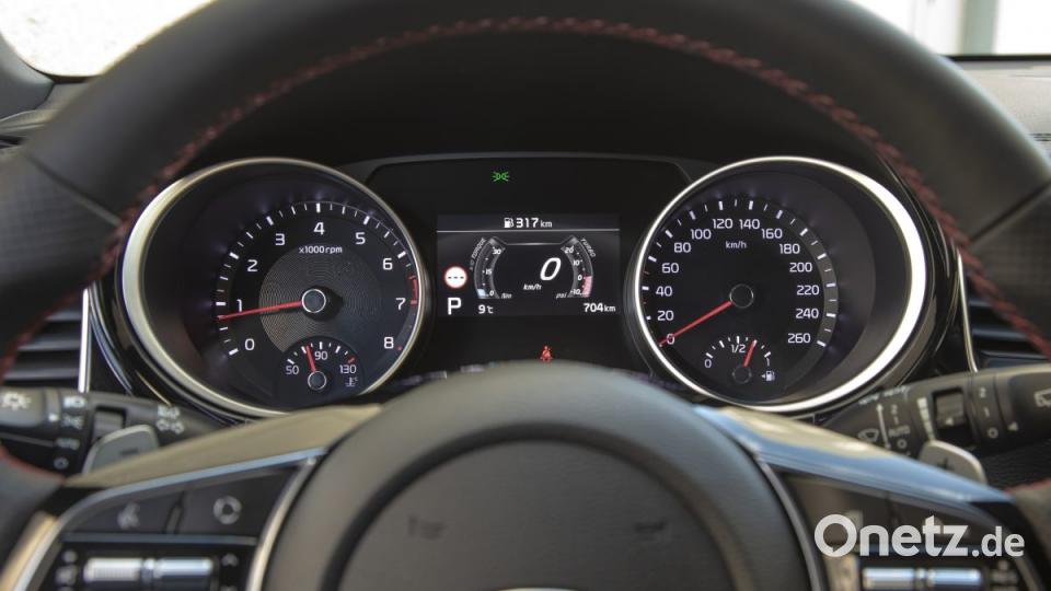 Bei den Instrumenten greift Kia ins Regal. Bild: Kia