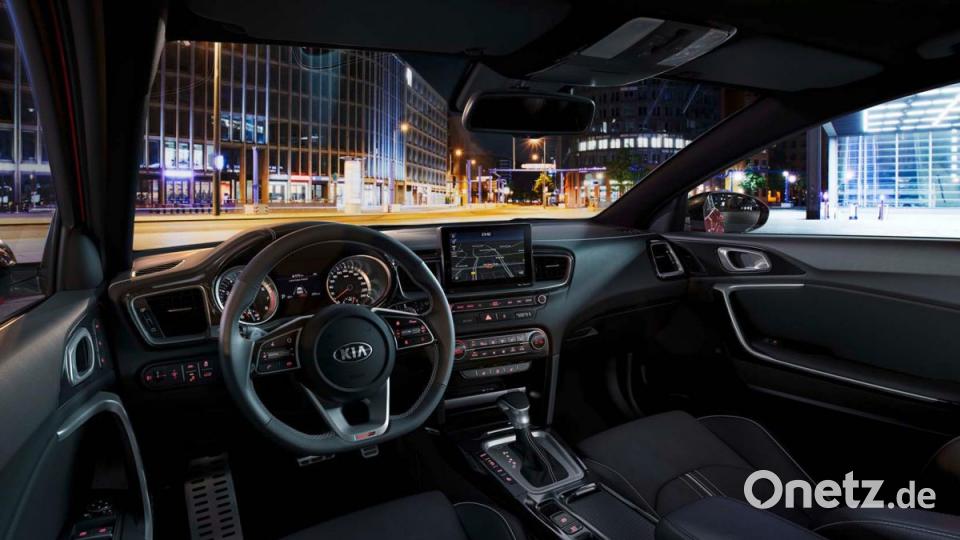 Der Fahrer findet im neuen Proceed einen angenehmen Arbeitsplatz. Bild: Kia