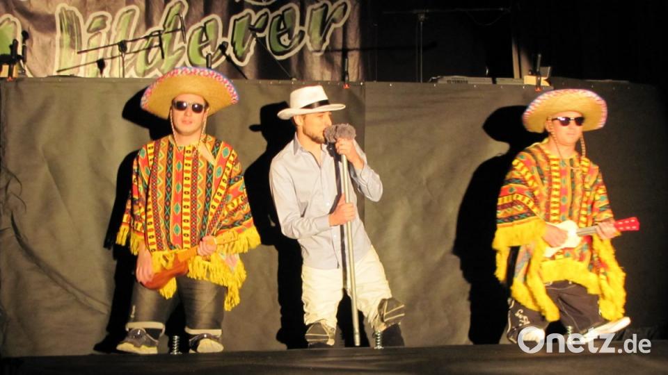 Mit &quot;Volare&quot; und als &quot;Chipsy Kings&quot; begeistern die Xantl-Stars. Bild: sei