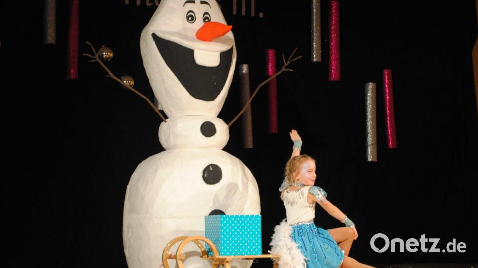 Die Eiskönigin und der Schneemann Olaf. Bild: gag