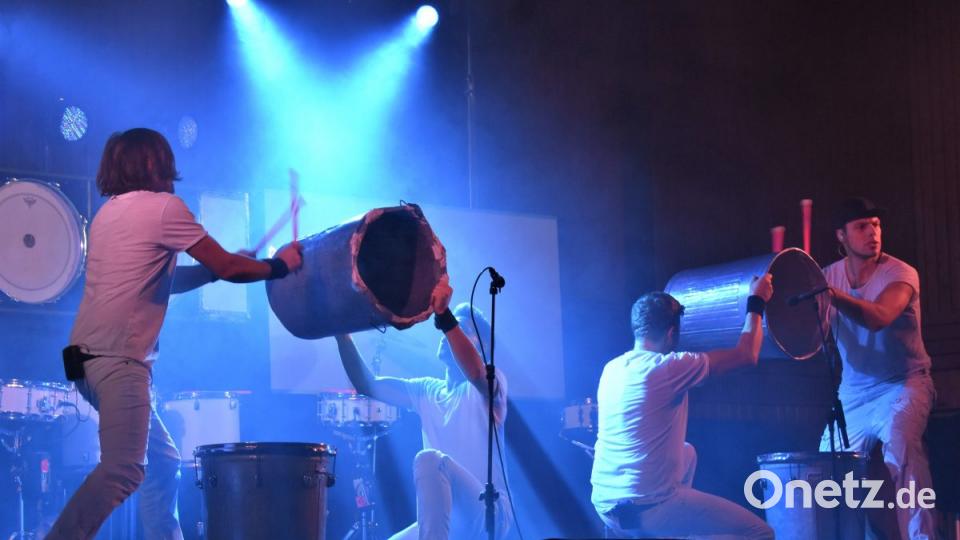 Die DRUM STARS in Perfektion beim Percussionkonzert in der Grafenwöhrer Stadthalle. Bild: rgr