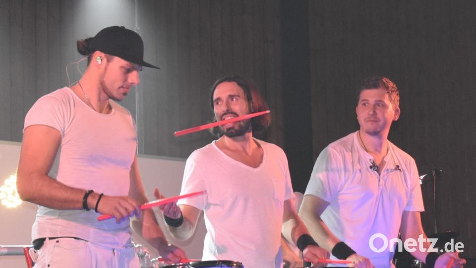 Die DRUM STARS in Perfektion beim Percussionkonzert in der Grafenwöhrer Stadthalle. Bild: rgr