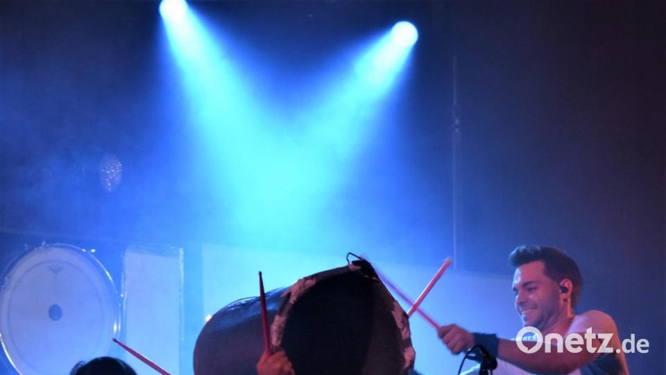 Die DRUM STARS in Perfektion beim Percussionkonzert in der Grafenwöhrer Stadthalle. Bild: rgr