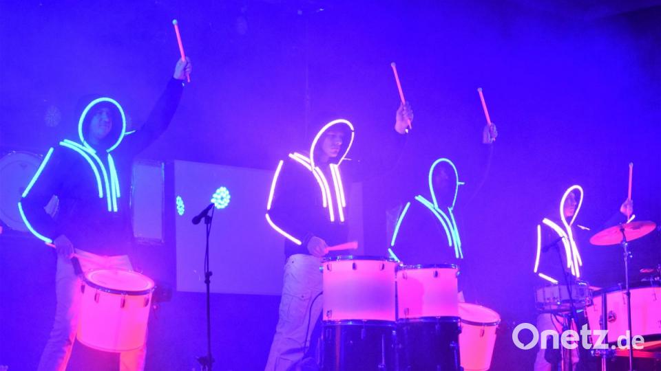 Die DRUM STARS in Perfektion beim Percussionkonzert in der Grafenwöhrer Stadthalle. Bild: rgr