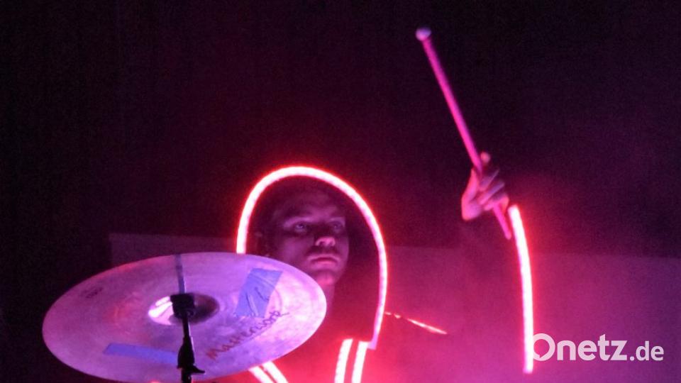 Die DRUM STARS in Perfektion beim Percussionkonzert in der Grafenwöhrer Stadthalle. Bild: rgr