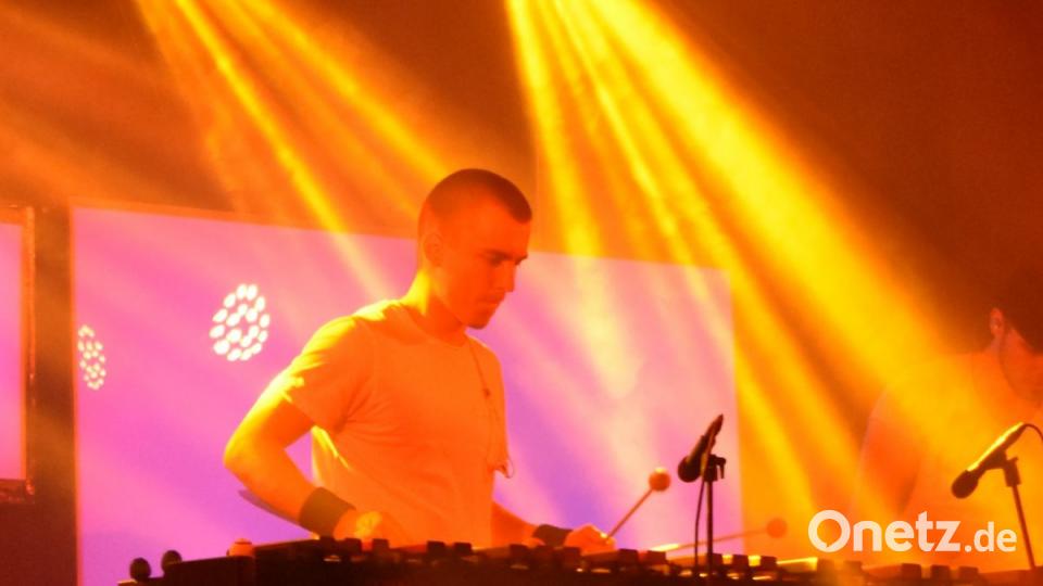 Die DRUM STARS in Perfektion beim Percussionkonzert in der Grafenwöhrer Stadthalle. Bild: rgr