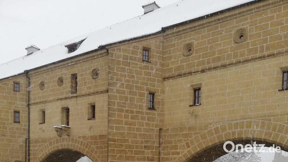 Die Stadtbrille in Amberg im winterlichen Kleid. Bild: Steffi Pöpperl