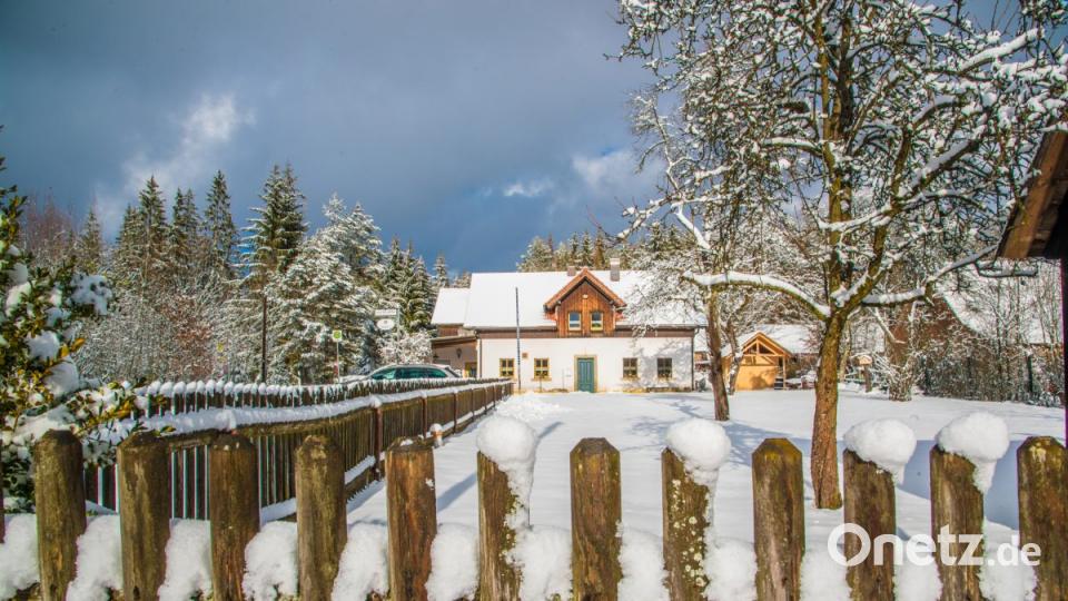 Bilderbuchwinter im Frühjahr 2019 im Landkreis Tirschenreuth. Bild: Steinkohl