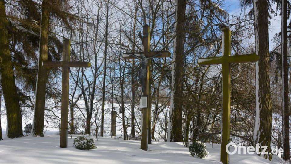 Bilderbuchwinter im Frühjahr 2019 im Landkreis Tirschenreuth. Bild: Josef Rosner