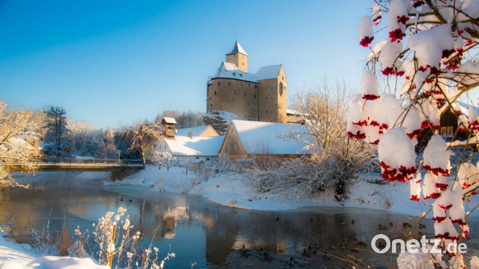 Bilderbuchwinter im Frühjahr 2019 im Landkreis Tirschenreuth. Bild: Steinkohl