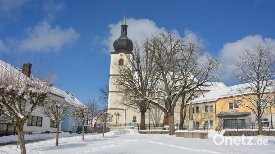 Bilderbuchwinter im Frühjahr 2019 im Landkreis Tirschenreuth. Bild: Josef Rosner