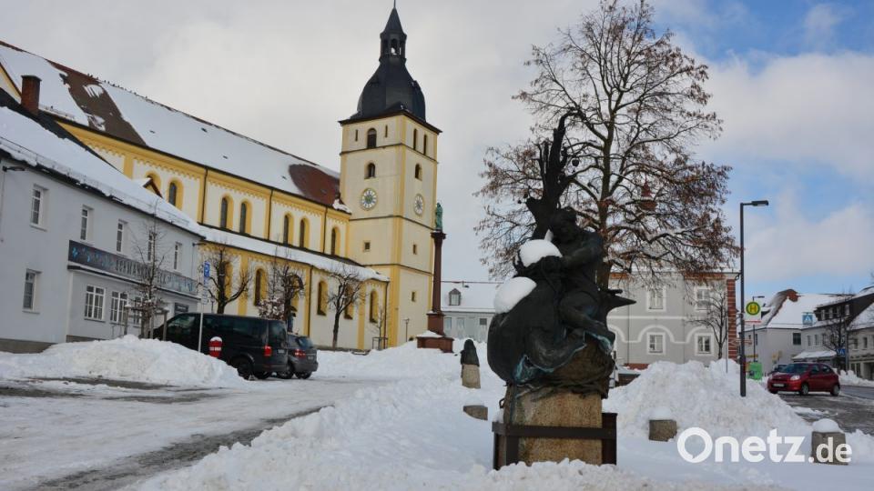 Bilderbuchwinter im Frühjahr 2019 im Landkreis Tirschenreuth. Bild: Josef Rosner