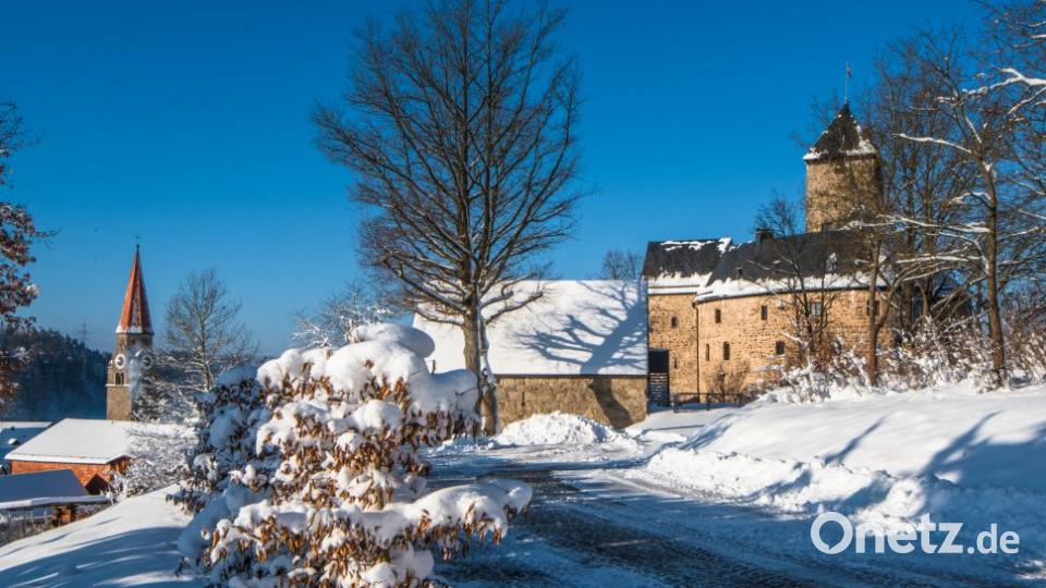 Bilderbuchwinter im Frühjahr 2019 im Landkreis Tirschenreuth. Bild: Steinkohl