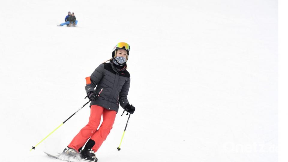 Winterwandertag des Erasmus-Gymnasiums in Sitzambuch Bild: Petra Hartl